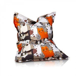 Sedací vankúš Ecopuf - Pillow MODERN KIDS polyester - OBAL