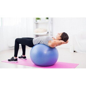 DR Fitness lopta 55cm Červená
