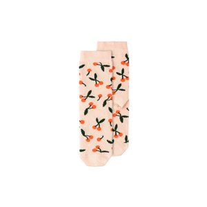 Ponožky čerešňové, mix, 31-34