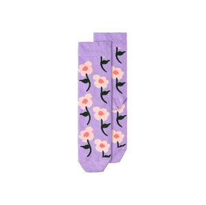 Kvetinové ponožky, mix, 36-41