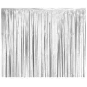 Vešiak na dvere strieborný 90x240 cm