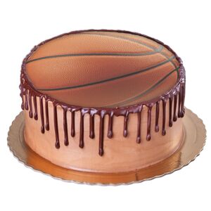 Jedlý papier na tortu Basketball 20 cm